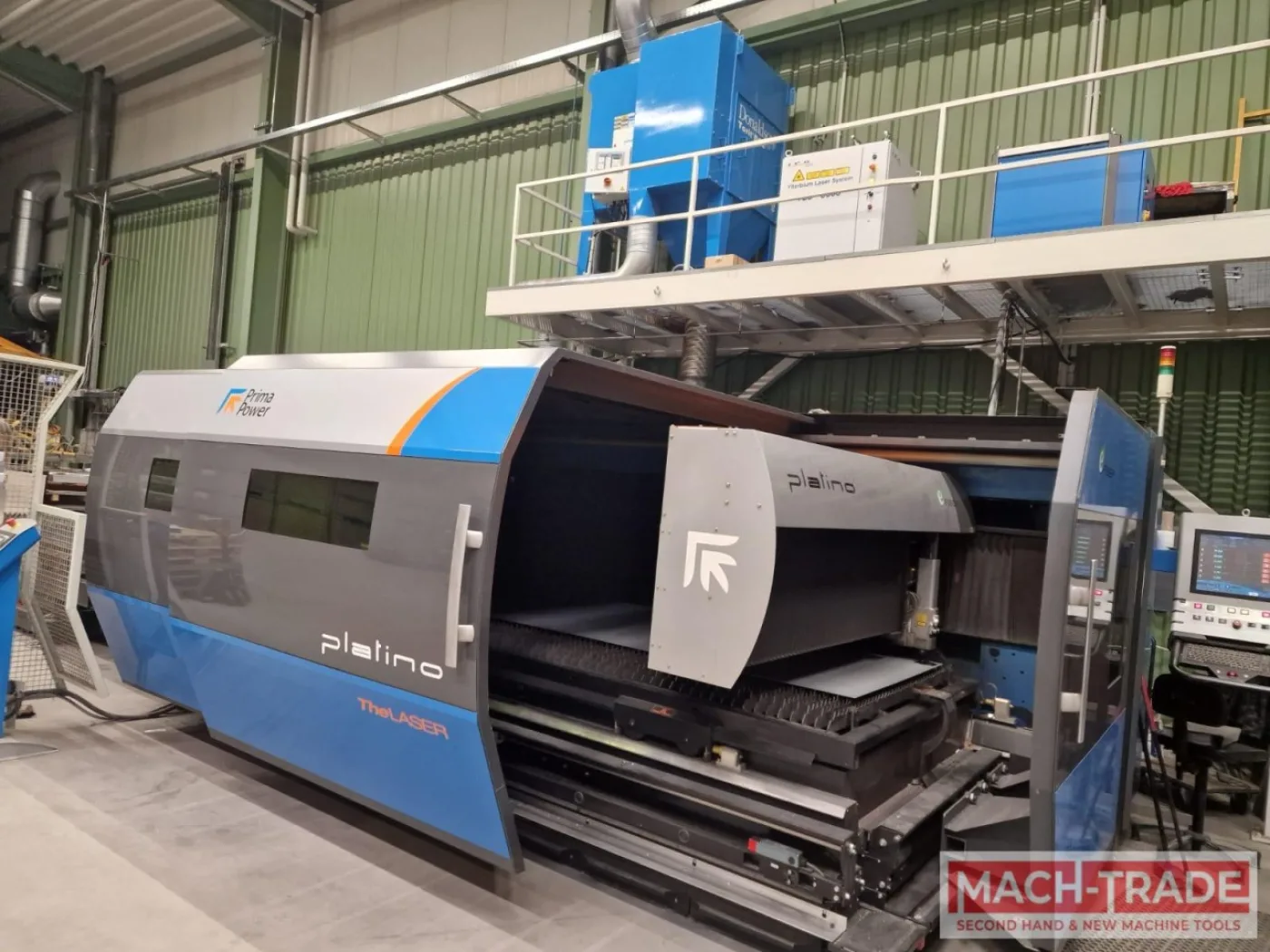 2D laser cutting Prima Power Platino Fiber 1530 - 1
