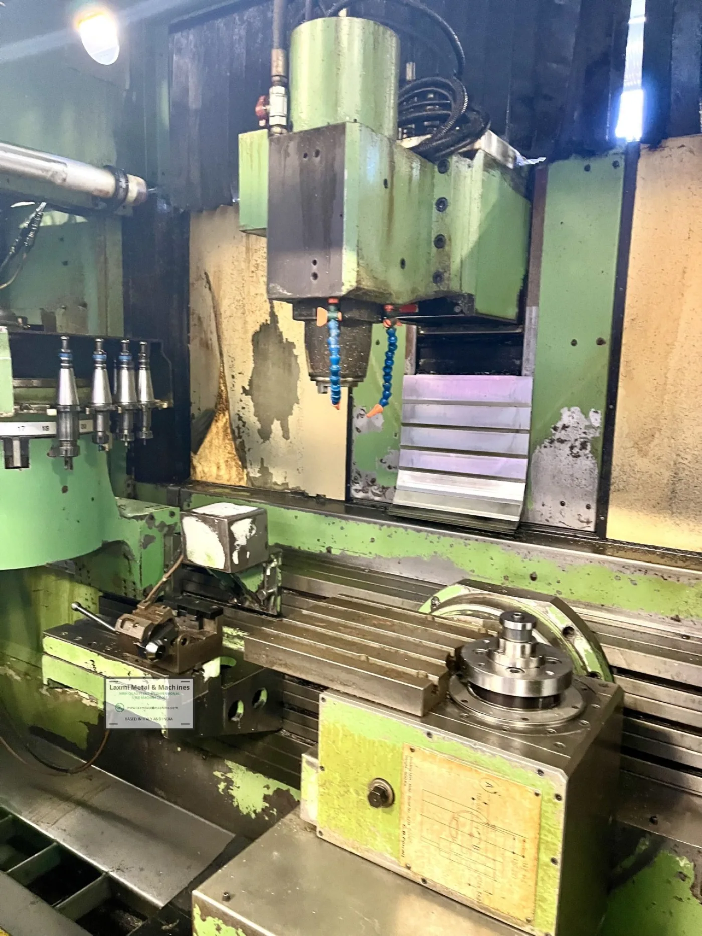 5 AXIS VERTICAL MACHINING CENTER, CB FERRARI - A17 - Laxmi Metal & Machines, Rohtak - 7