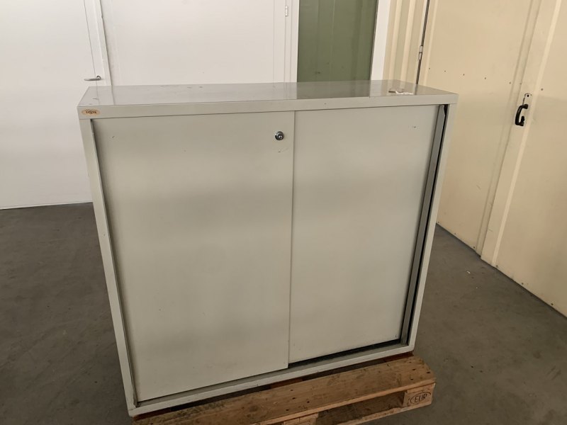 ARMOIRE A OUTILS A 2 PORTES COULISSANTES ""