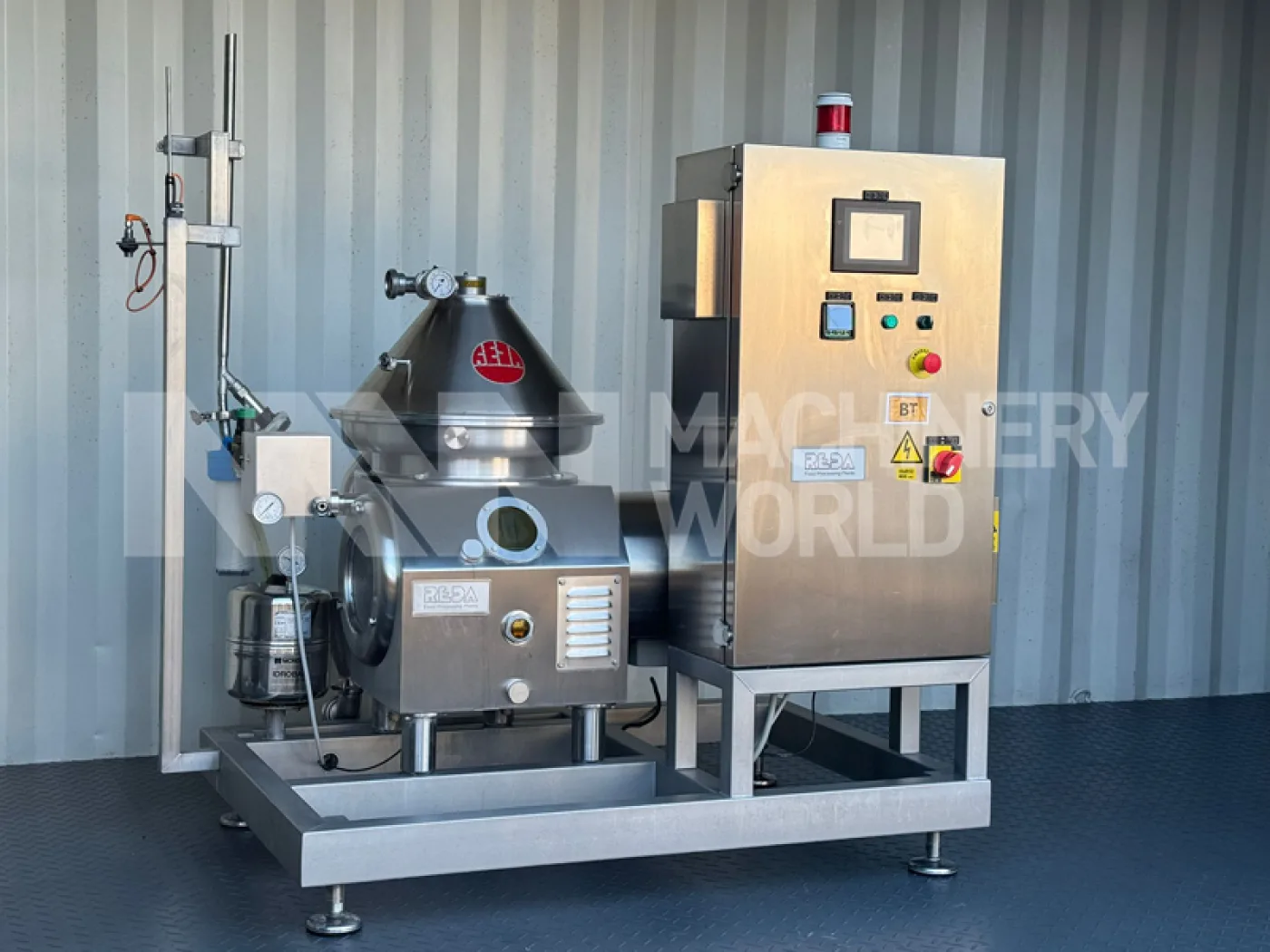 1,500 LPH Reda RE15TE Milk Cream Separator (Year 2015) - 1