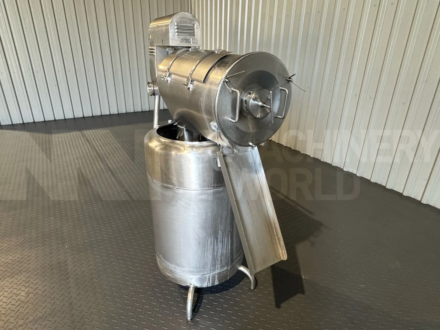 Cheese Curd Fines Saver Liquid-Solid Separator Rotary Filter - 2