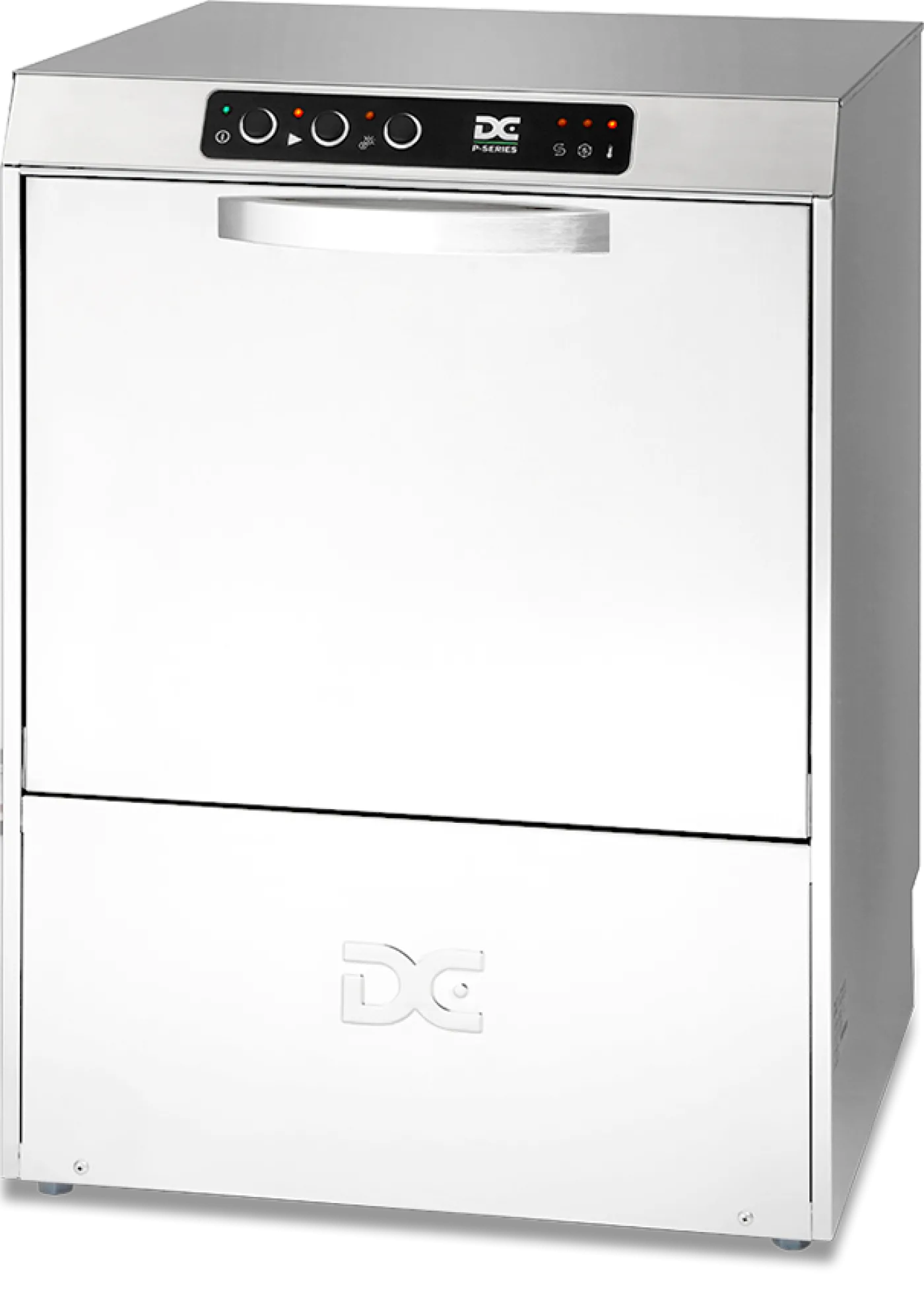 DC PD50AD Premium Range 500mm Basket Frontloading Commercial Dishwasher with Break Tank & Drain Pump 18 Plates - islandcatering - 1