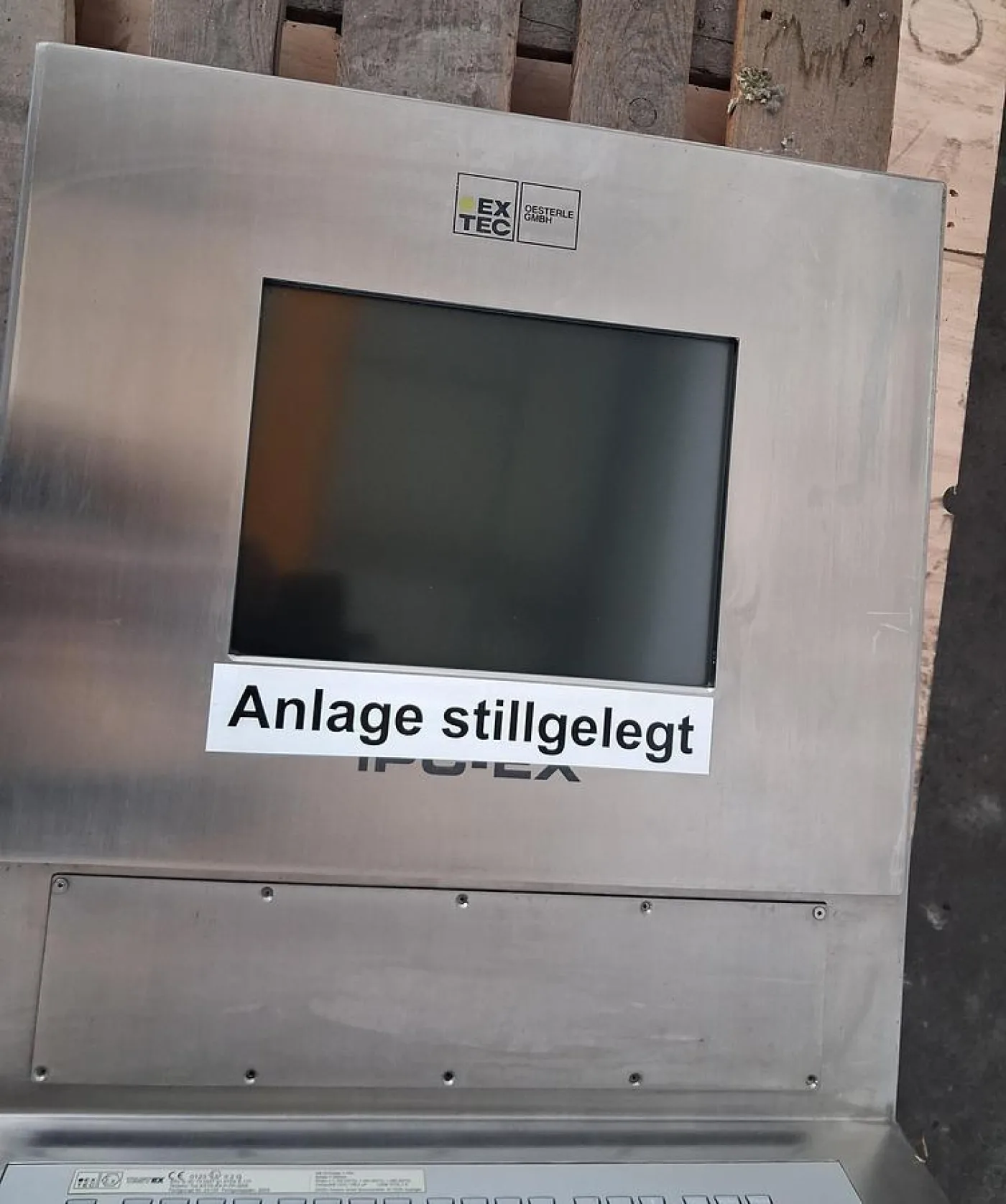 EX-TEC Edelstahl-Bedienpanel mit integriertem TFT-Display - 2