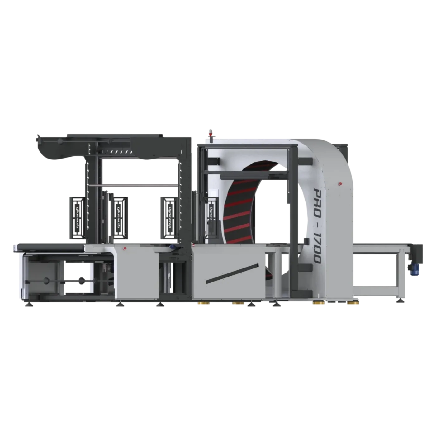 DYNAWRAP PRO 1700 W Orbitalwickler – Verpackungsmaschine für Langgut & Profile - 1