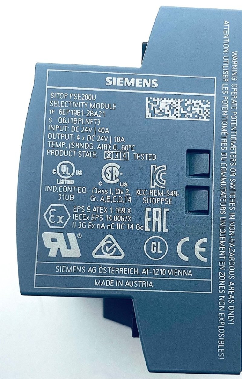 Siemens SITOP PSE 200V 6EP1961-2BA21