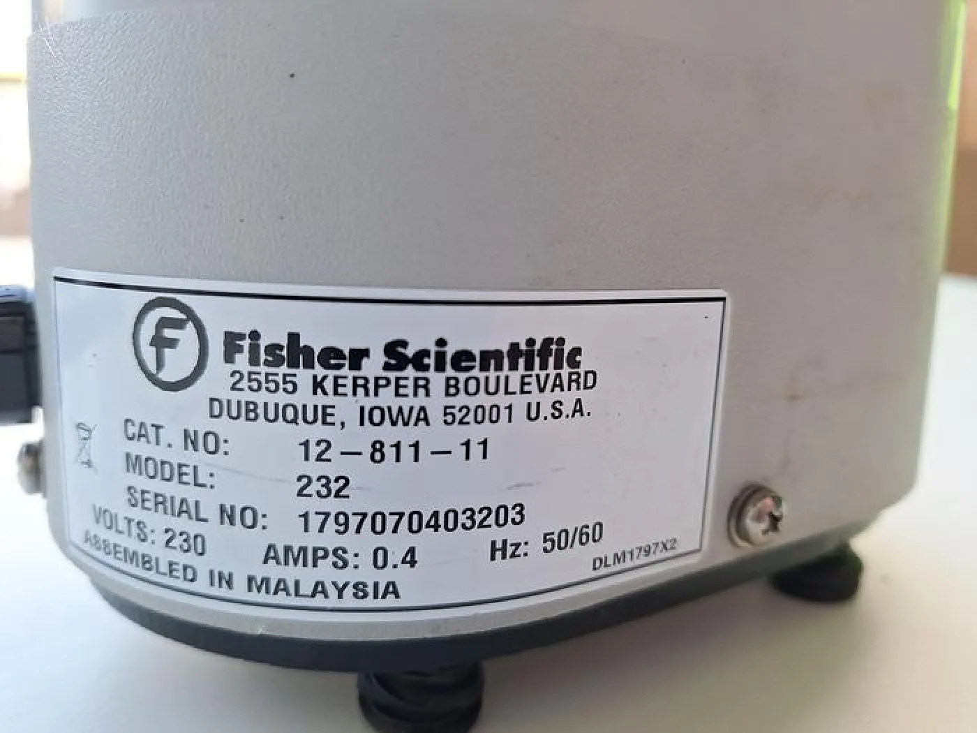 Fisher Scientific Model 232 Vortex Mixer - 4
