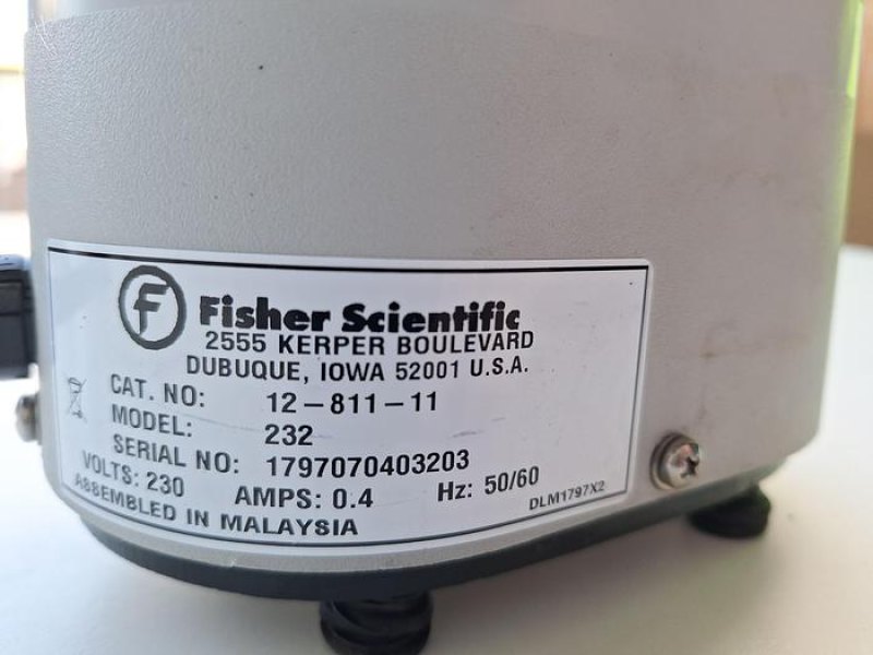 Fisher Scientific Model 232 Vortex Mixer