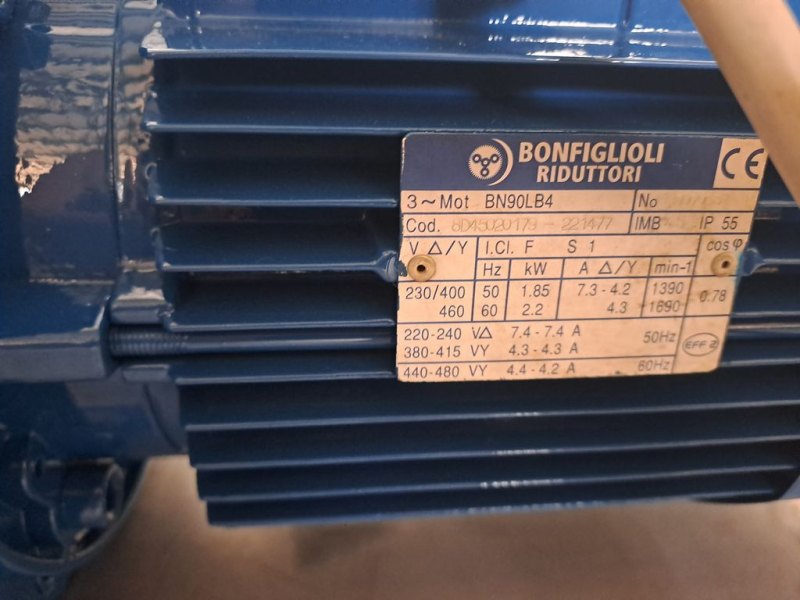 LIVERANI PUMP MODEL MAJOR 60 WITH SPEED VARIATOR, SECOND HAND MACHINE