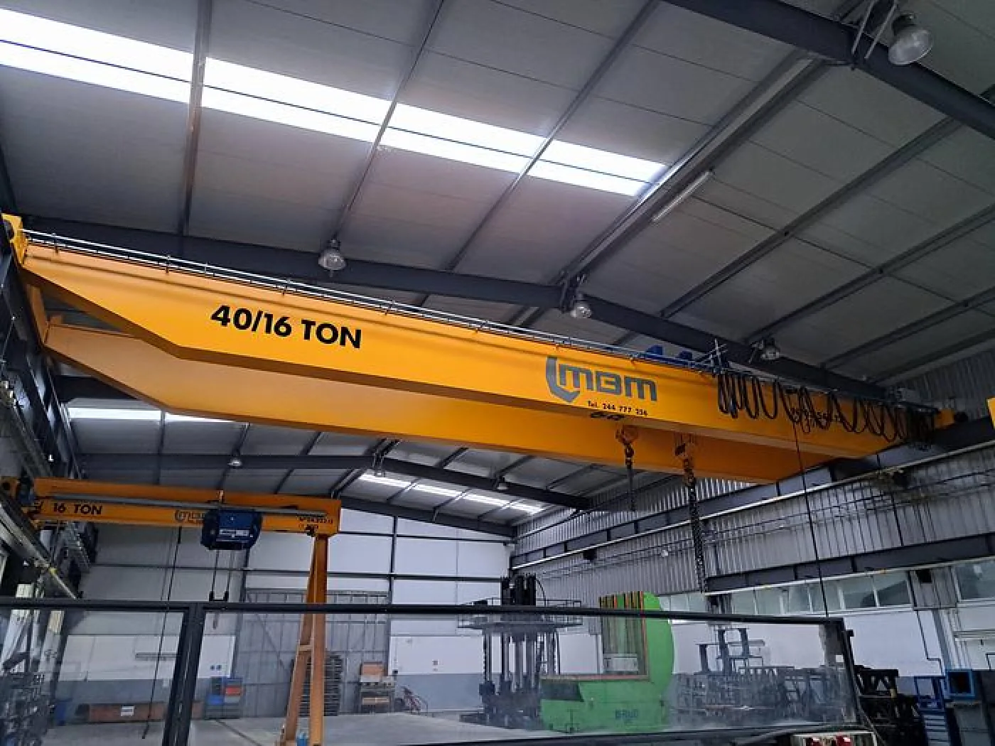Ponte Rolante MBM STAHL 40/16 ton 20 metros - 3