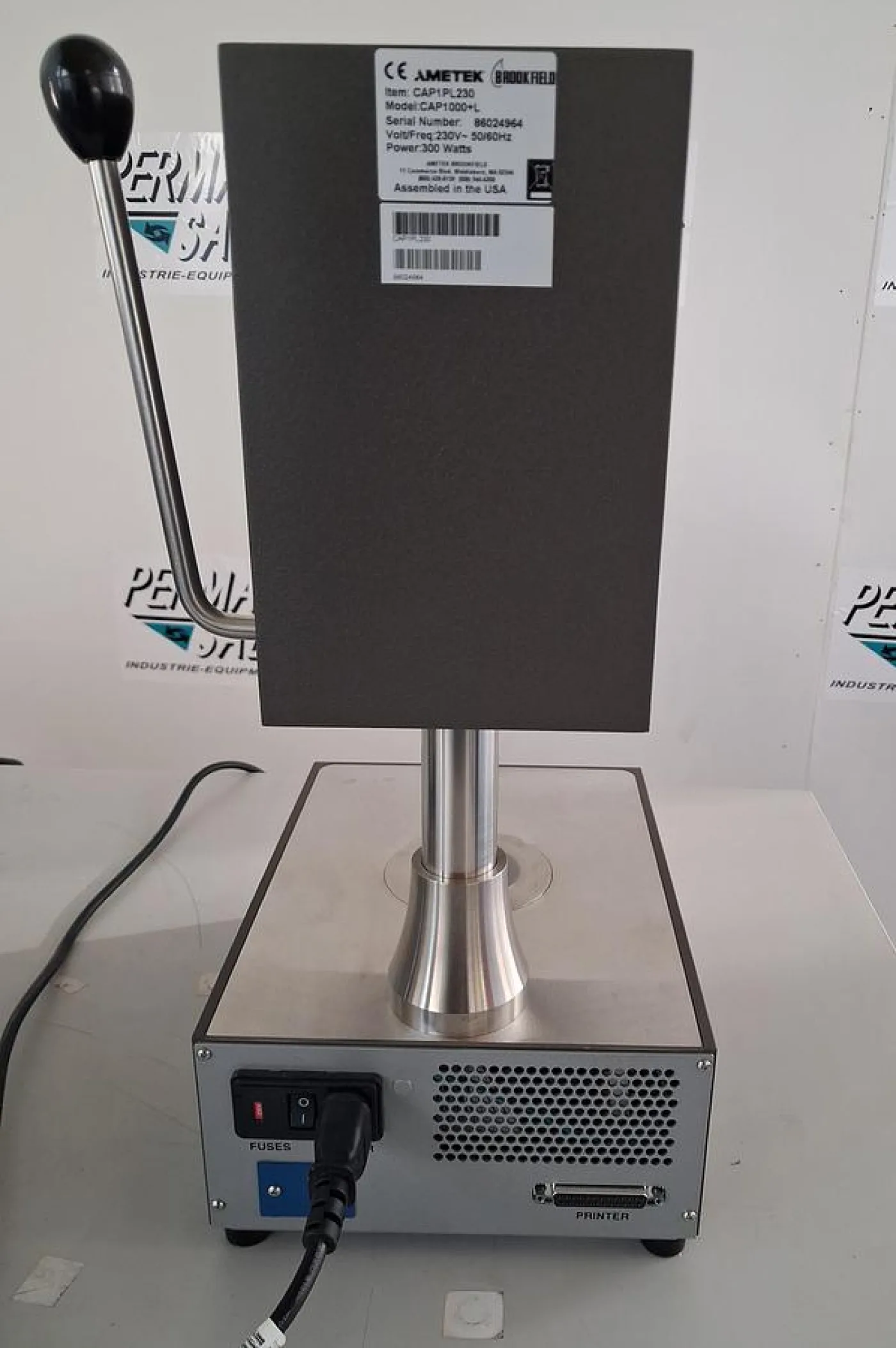 Brookfield CAP 1000+ Cone and Plate Viscometer System - 8