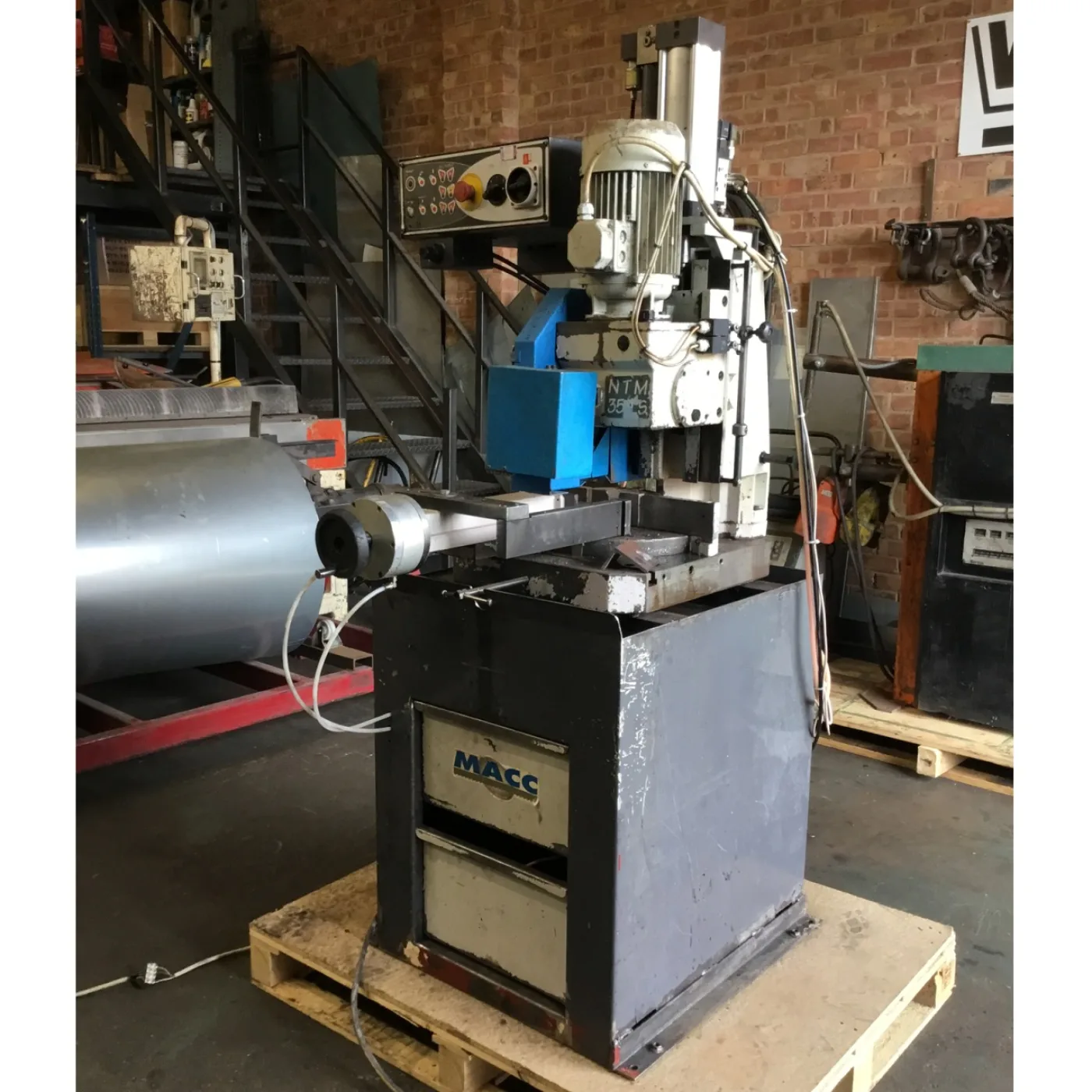 MACC NTM 350 S Automatic Heavy Duty Metal Chop Saw - WNS - W. Neal Services Ltd - 1