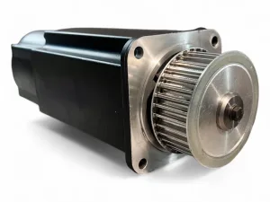 HOMAG Rexroth Indramat Servomotor MKD071B-061-KP1-KN, Homag-Nr. 4075010548 – Z-Achse (BOF 41) – mit Zahnriemenscheibe