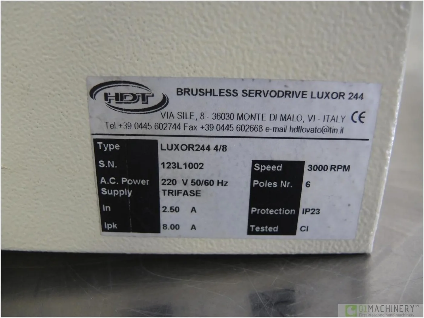 2002 HDT LUXOR 244 4/8 AI2103 - 6