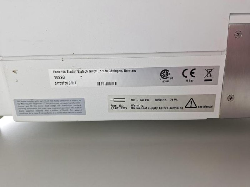 Sartorius Sartocheck 3 Plus Filter Integrity Tester