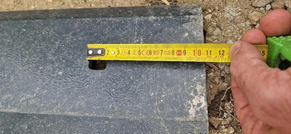 Sonarol Hardox Unterschraub-/Wendemesser passend zu Sonarol 220 cm Schaufel