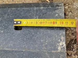 Sonarol Hardox Unterschraub-/Wendemesser passend zu Sonarol 220 cm Schaufel