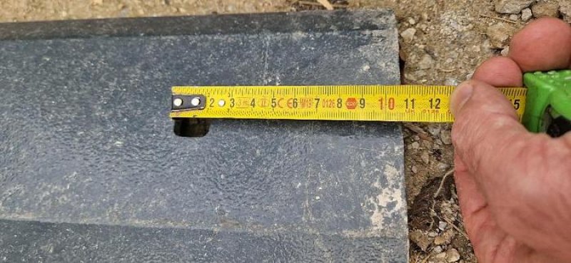 Sonarol Hardox Unterschraub-/Wendemesser passend zu Sonarol 220 cm Schaufel