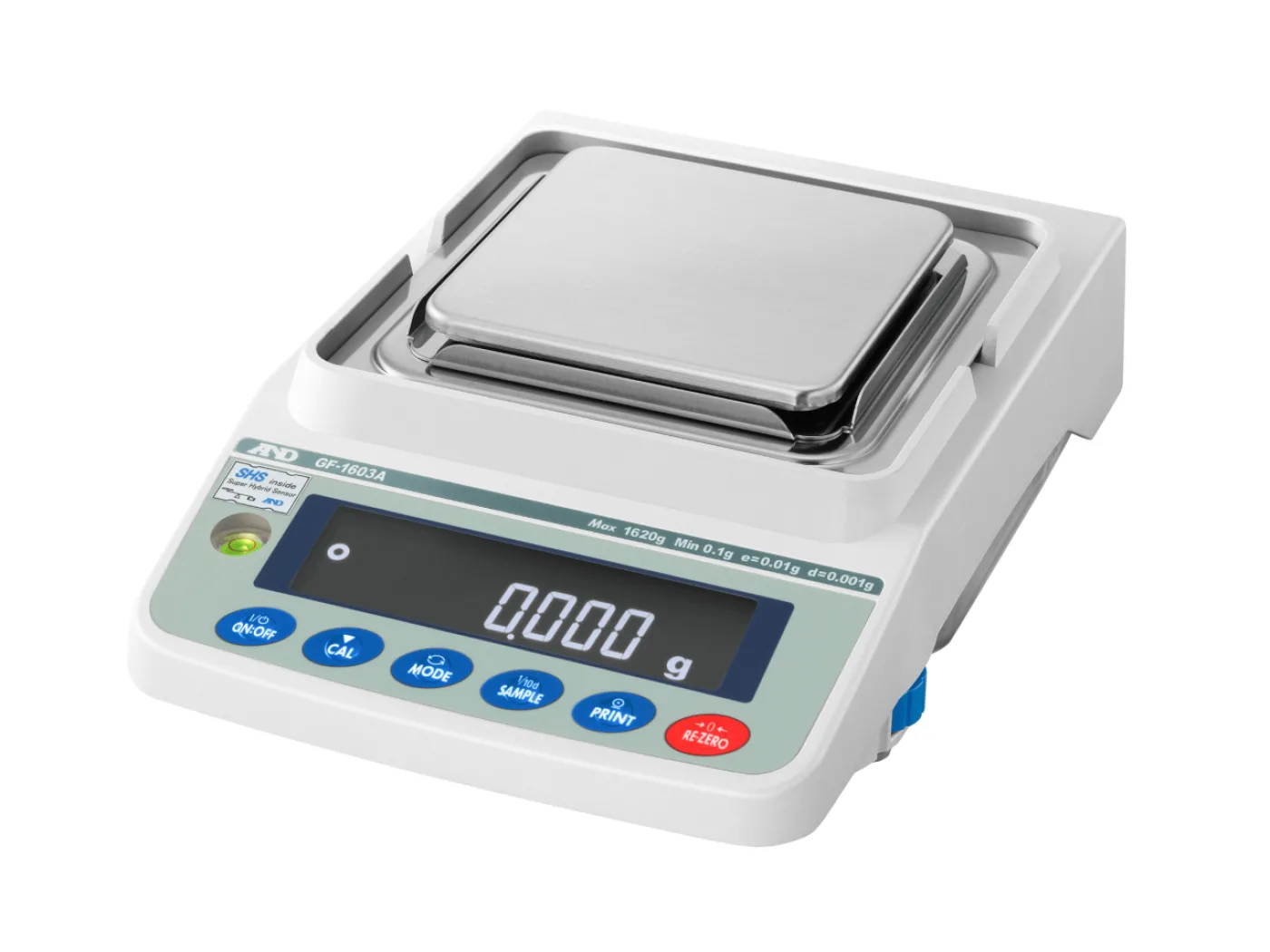 A&D GF-1603A Precision 3-Place Balance - 2