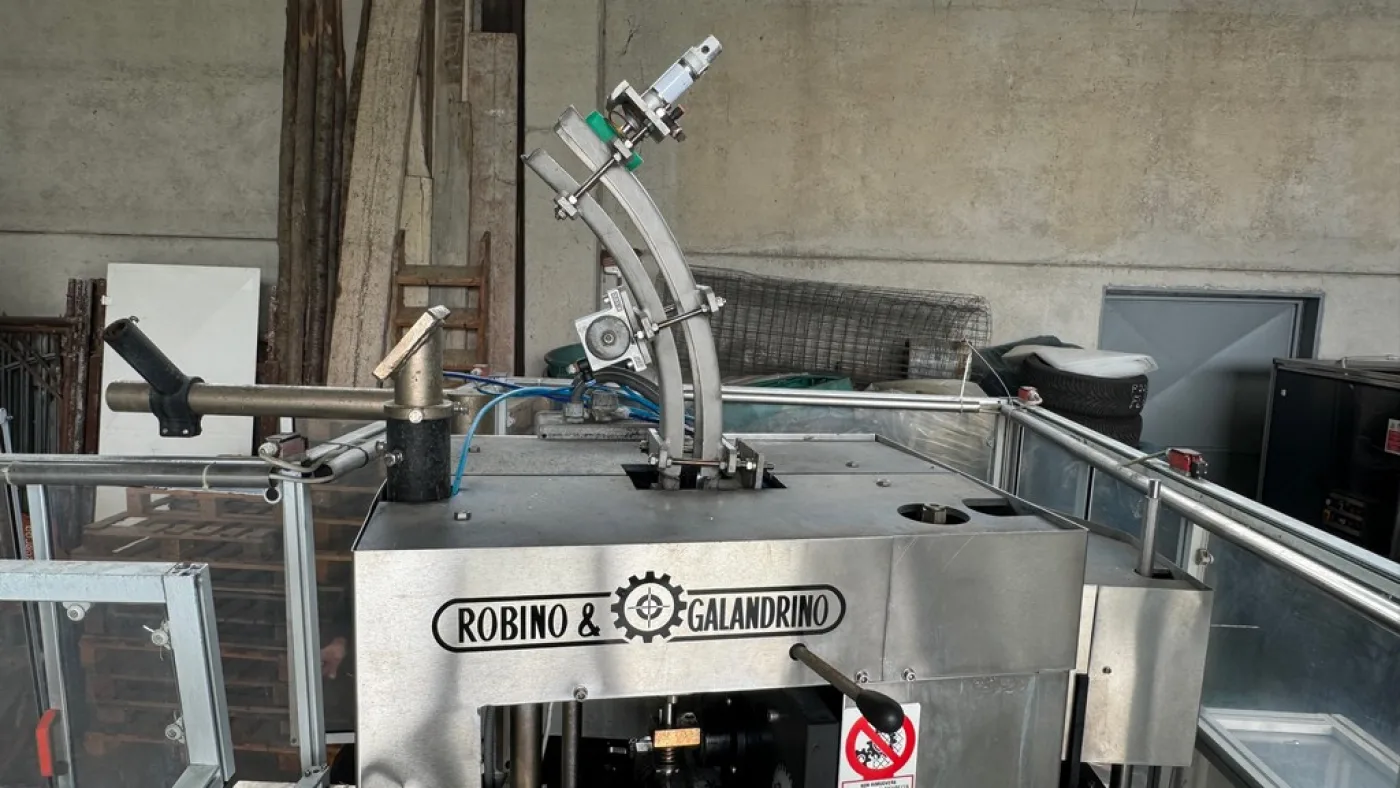 ROBINO E GALANDRINO WIREHOODER MODEL REKORD WITH 16 HEADS, SECOND-HAND MACHINE - 4