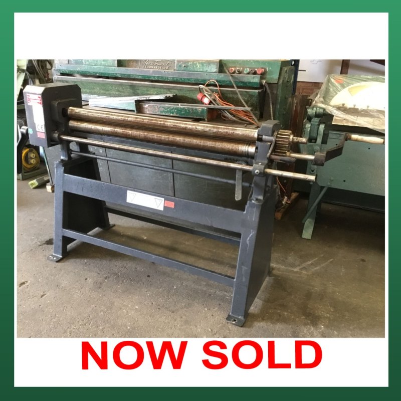 CMZ Hand Bending Rolls 1270mm - WNS - W. Neal Services Ltd