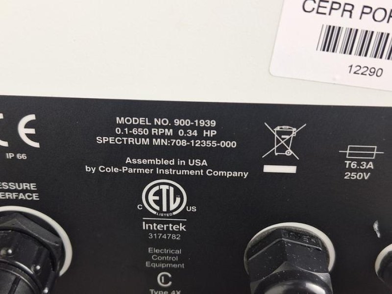 Spectrum Labs KrosFLO TFF System KMPi Auxiliary Pump for Diafiltration