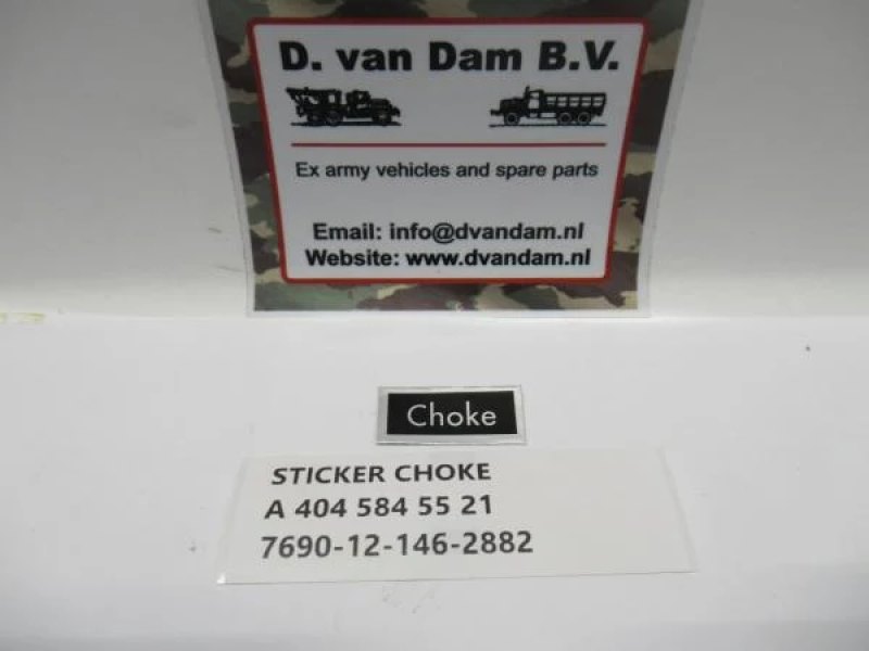 Sticker choke