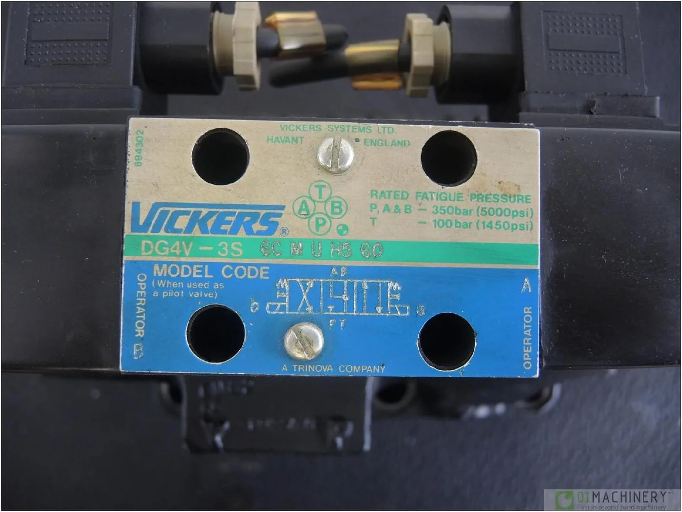 VICKERS DG5SH86CMUH550 EN82 AI2396 - 2