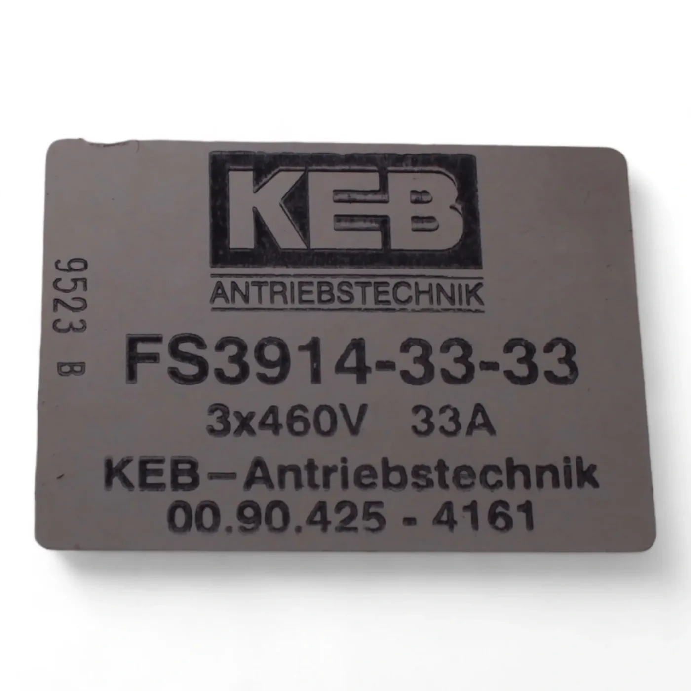 KEB HOMAG FS3914-33-33 00.90.425-4161 Filter 3x460V 33 - 6