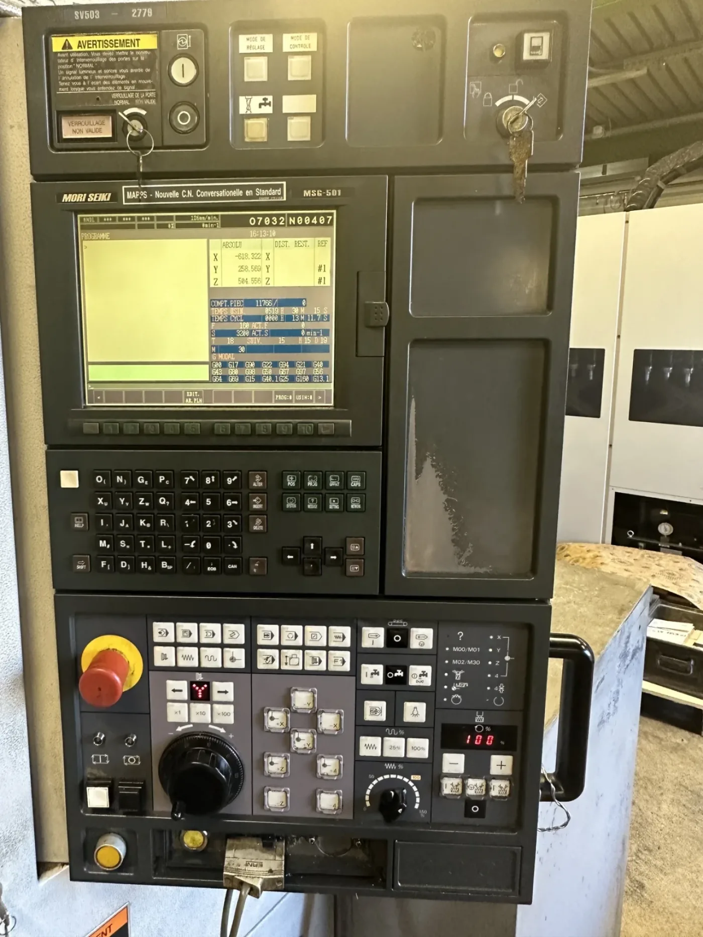 022873 - MORI SEIKI SV-503B/40 - 2