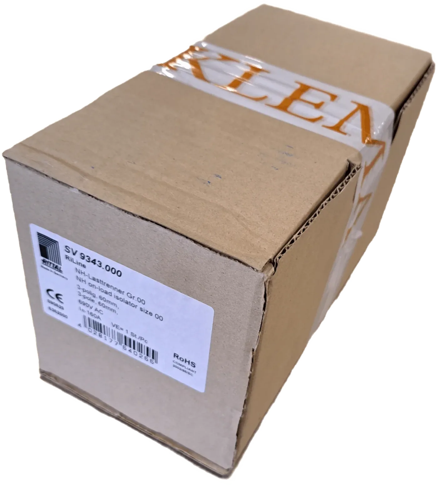 Rittal NH-Sicherungslasttrenner Gr. 00 SV 9343.000 - 1