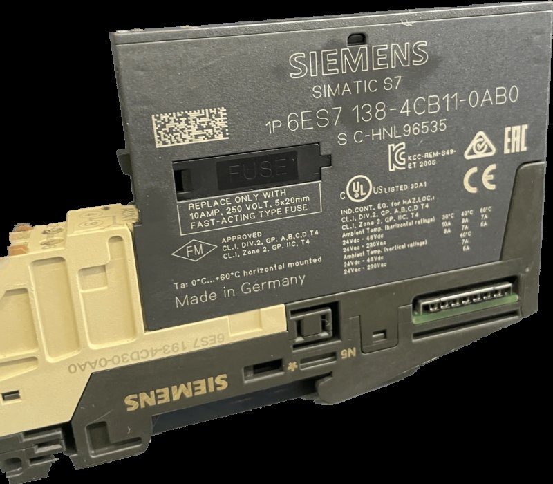 Siemens SIMATIC DP 6ES7138-4CB11-0AB0