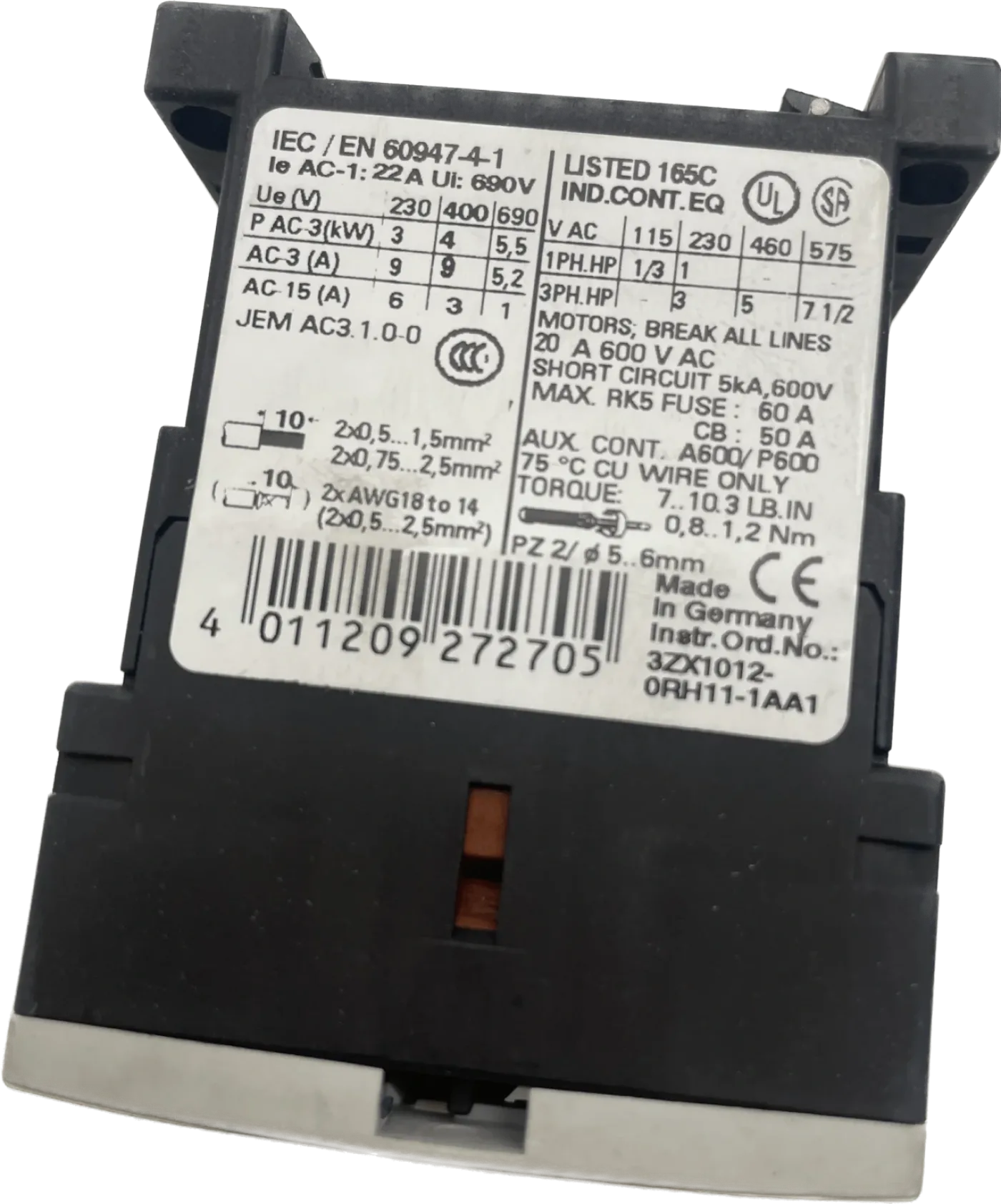 Siemens 3RT1016-1BB41 - 3