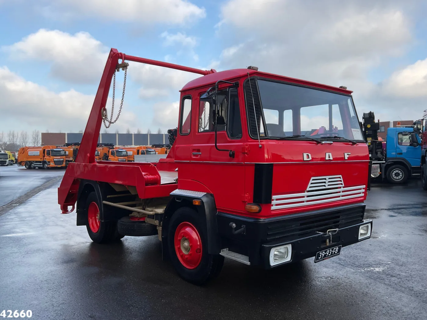 DAF FA 1600 DF 485 14 Ton portaalarmsysteem Oldtimer - 5