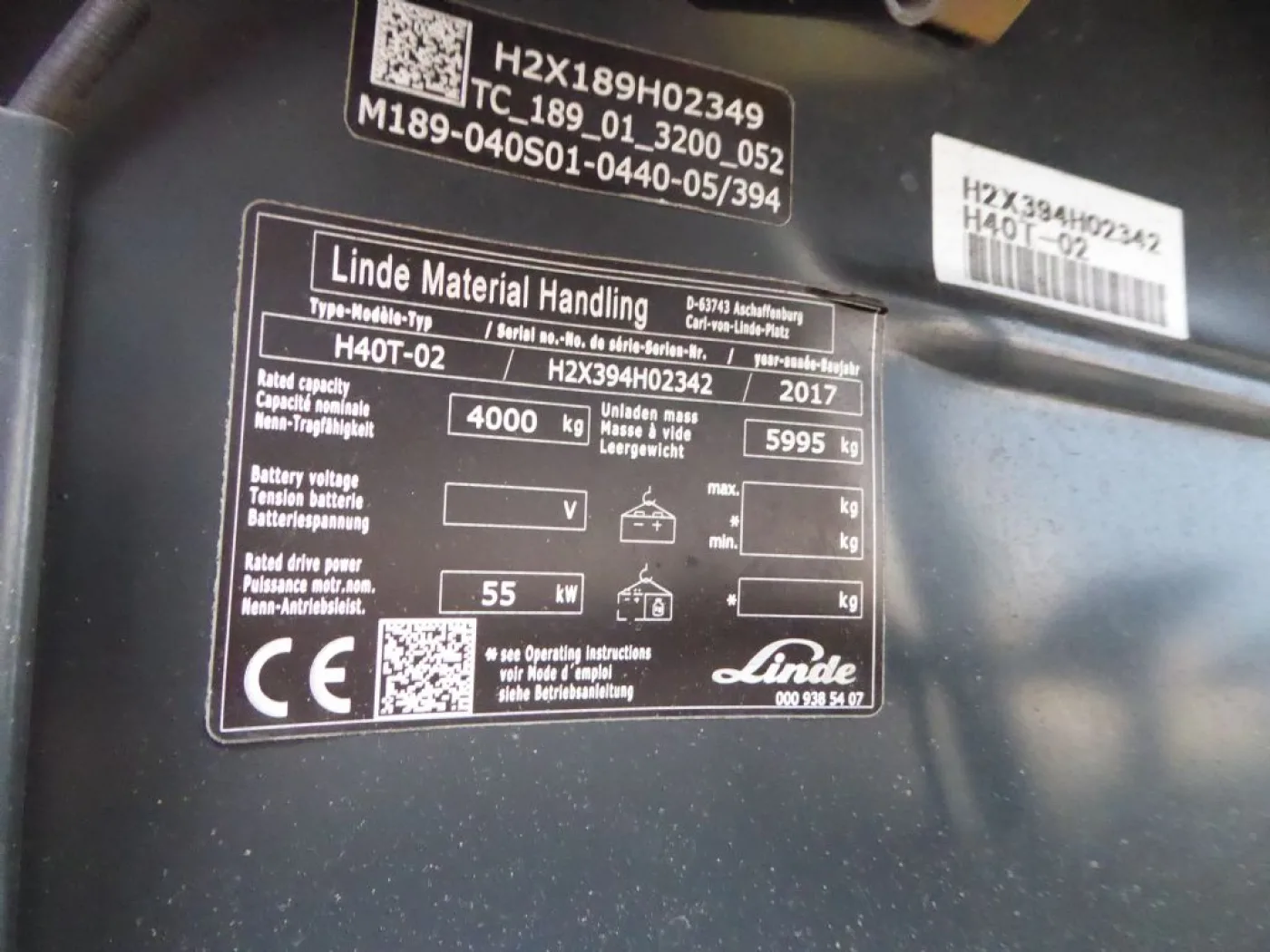 Linde H40T-02 - 3