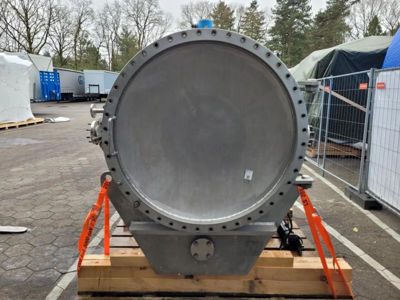 1997 LFC lochem Horizontal Pressure Leaf Filter - 5