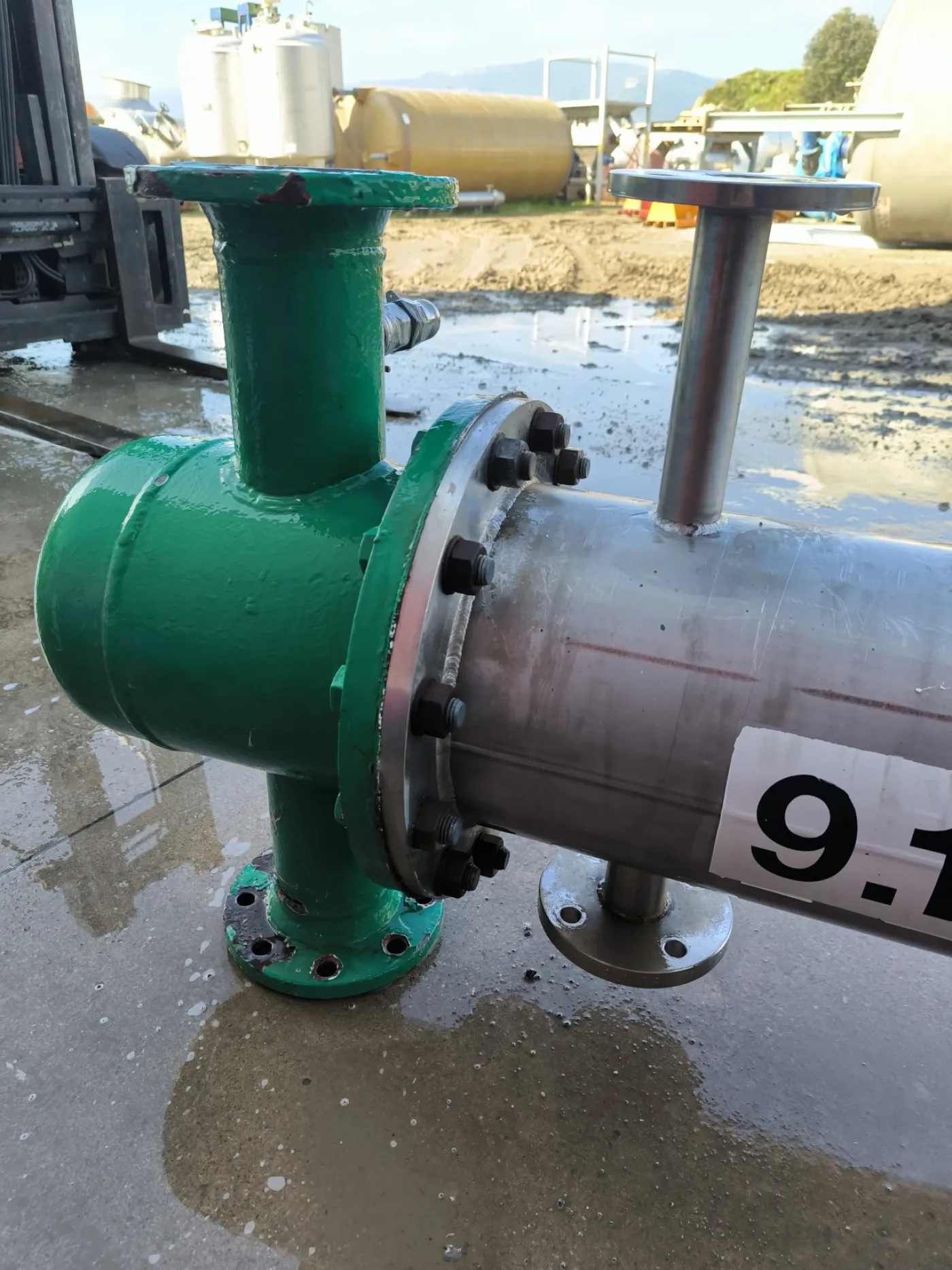 9.4 M2 AGUILAR AND HALLS STAINLESS STEEL 316 EXCHANGER - 6