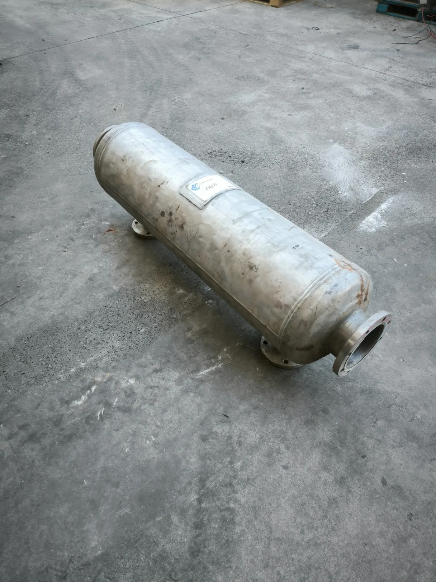 TUBULAR EXCHANGER IN STAINLESS STEEL 10.5 m2 - 1