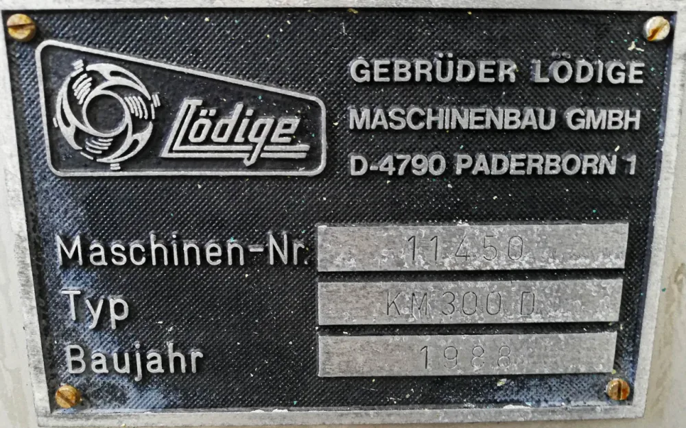Loedige KM300D - Poudre turbo mixer