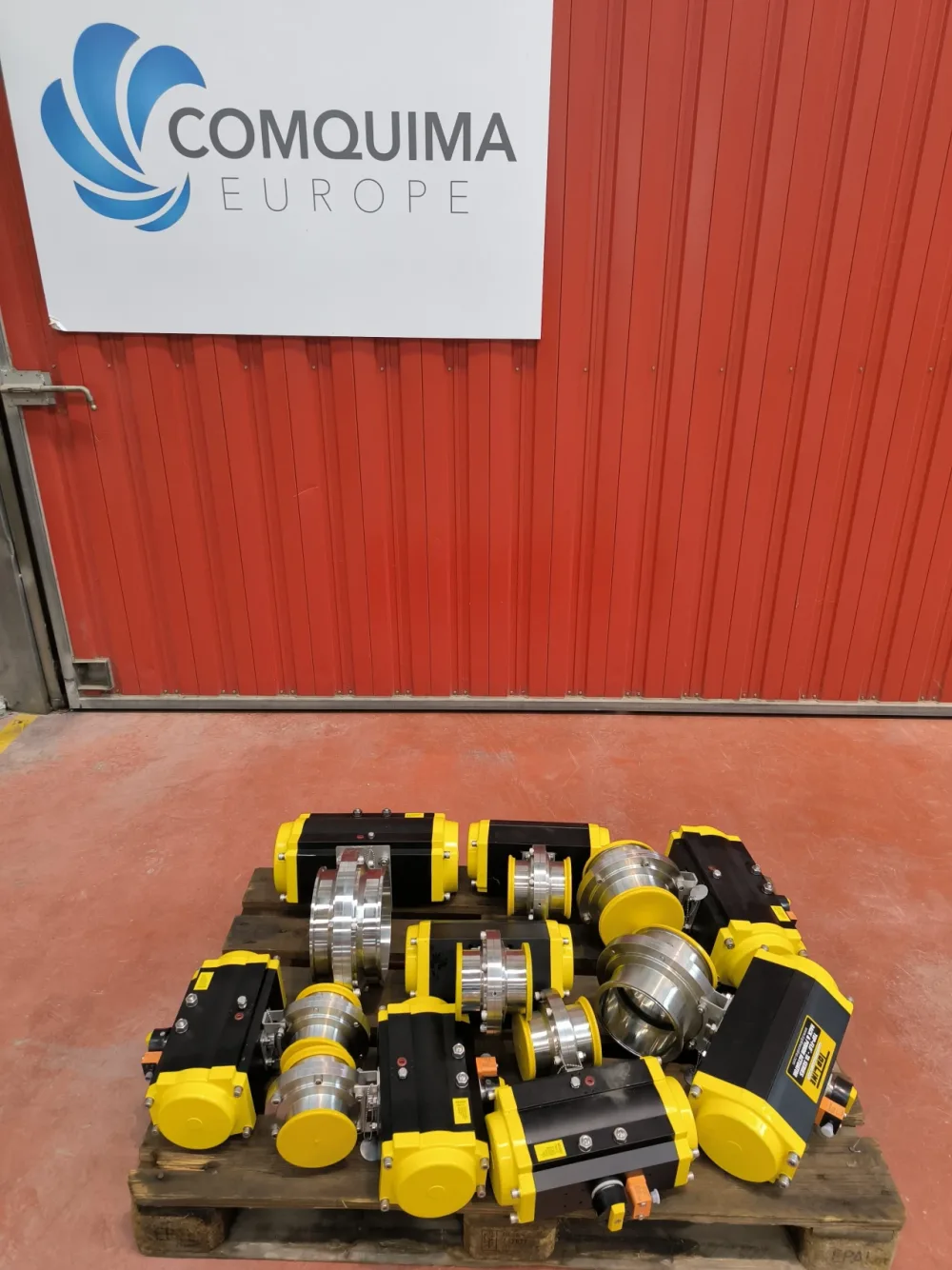 SOLENOID BUTTERFLY VALVE TOP LINE TS127 ATEX