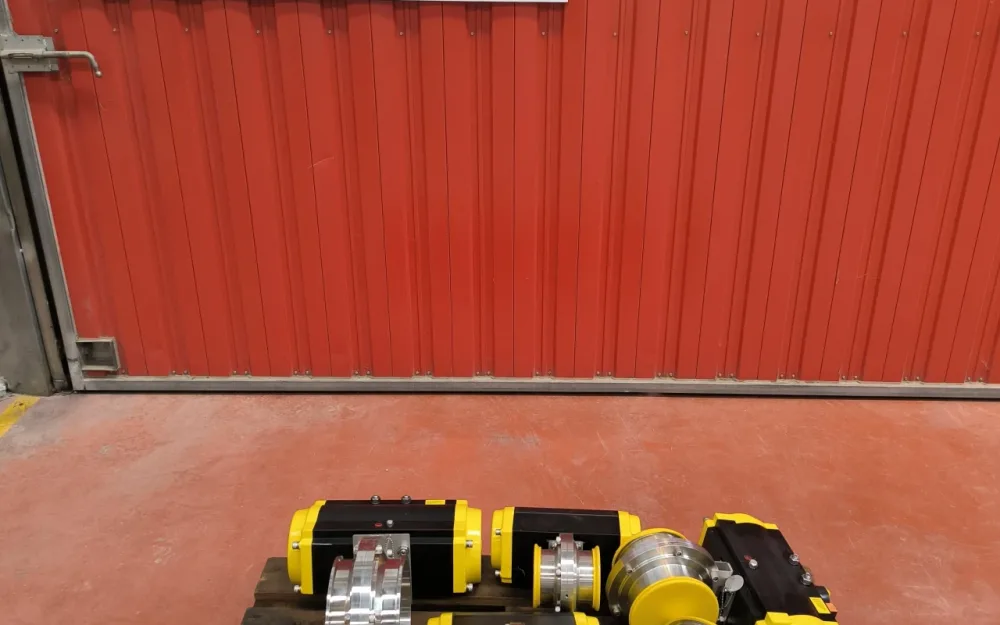 SOLENOID BUTTERFLY VALVE TOP LINE TS127 ATEX