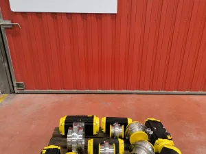 SOLENOID BUTTERFLY VALVE TOP LINE TS127 ATEX
