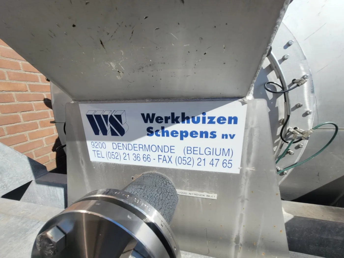 Schepens Inclined Rotary Drum Blender with Spray Bar Arm - Miscellaneous mixer - 6