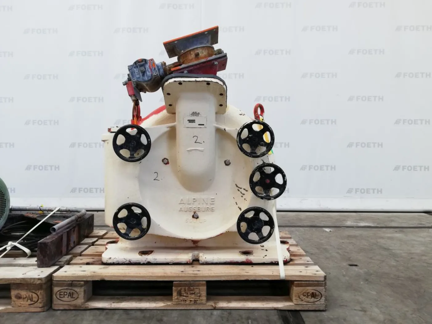 Alpine 500 UP beater plate - Fine Impact Mill - 7