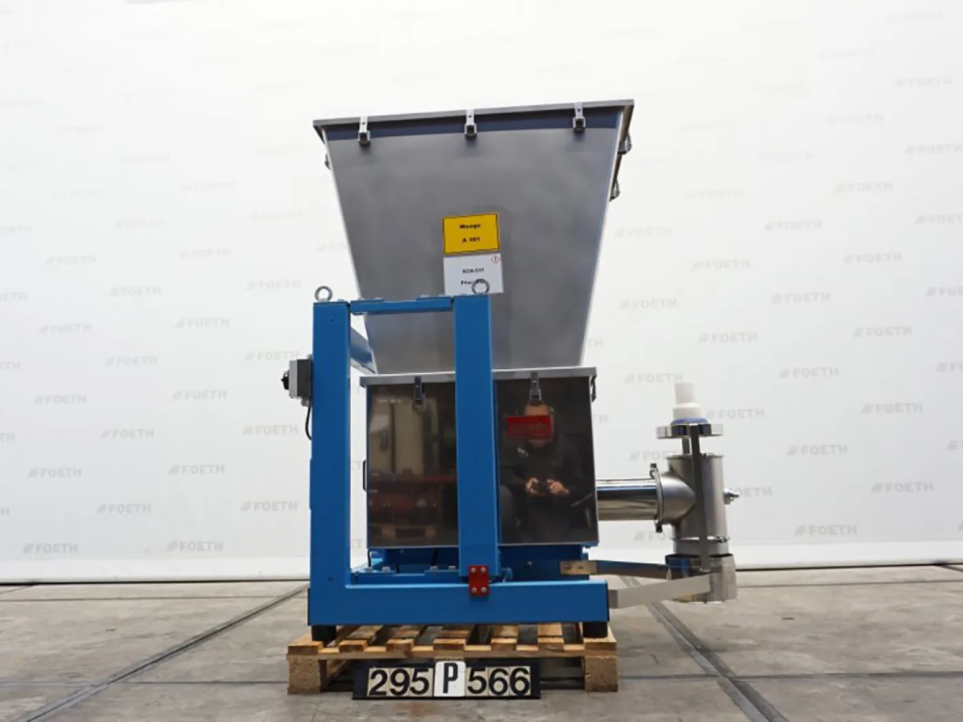 Brabender Flexwall FW 155 - Metering screw - 6