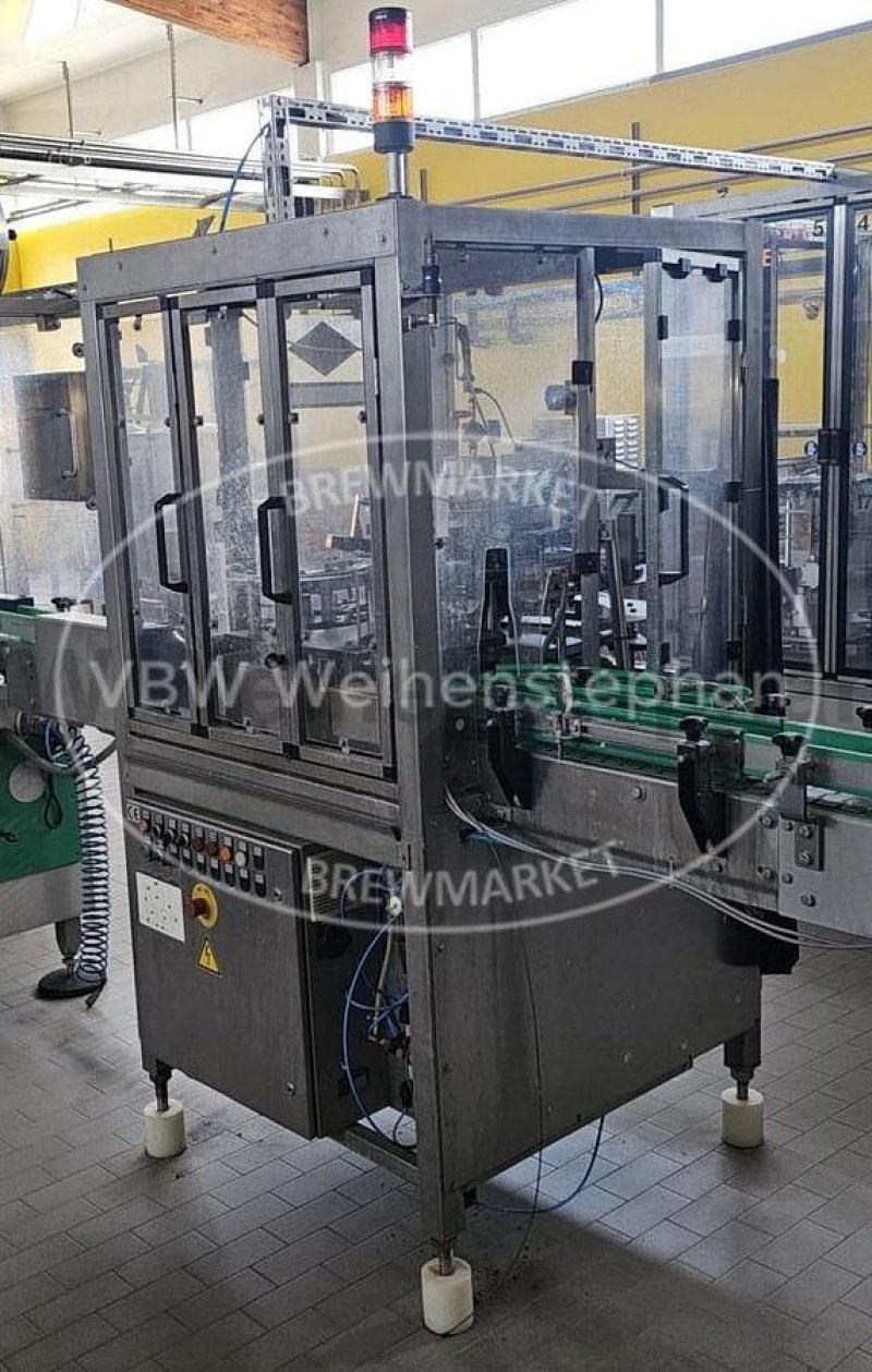 Glass bottle filling line