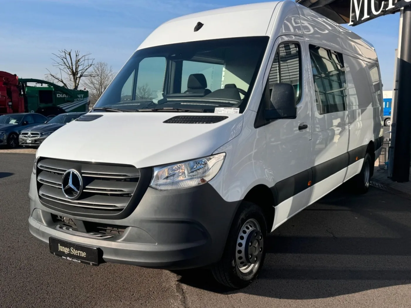 Mercedes Benz Sprinter 519 CDI DoKa/Mixto Stdheiz AHK3,5to - 3