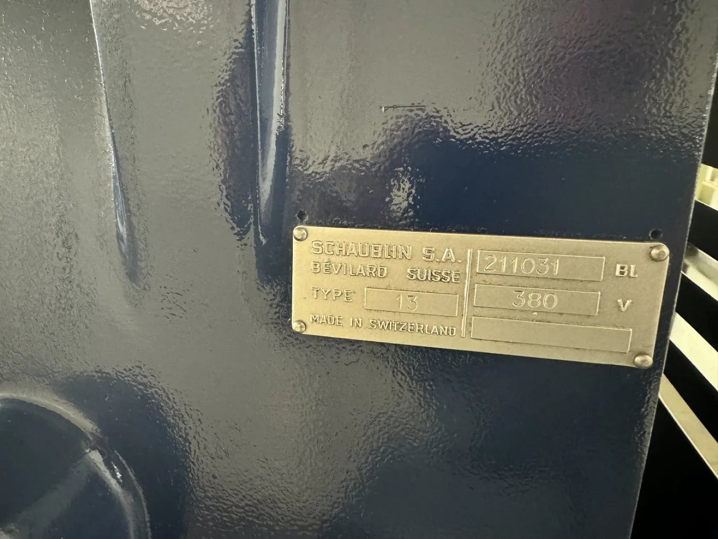 FRAISEUSE UNIVERSELLE “SCHAUBLIN” TYPE 13 - 2