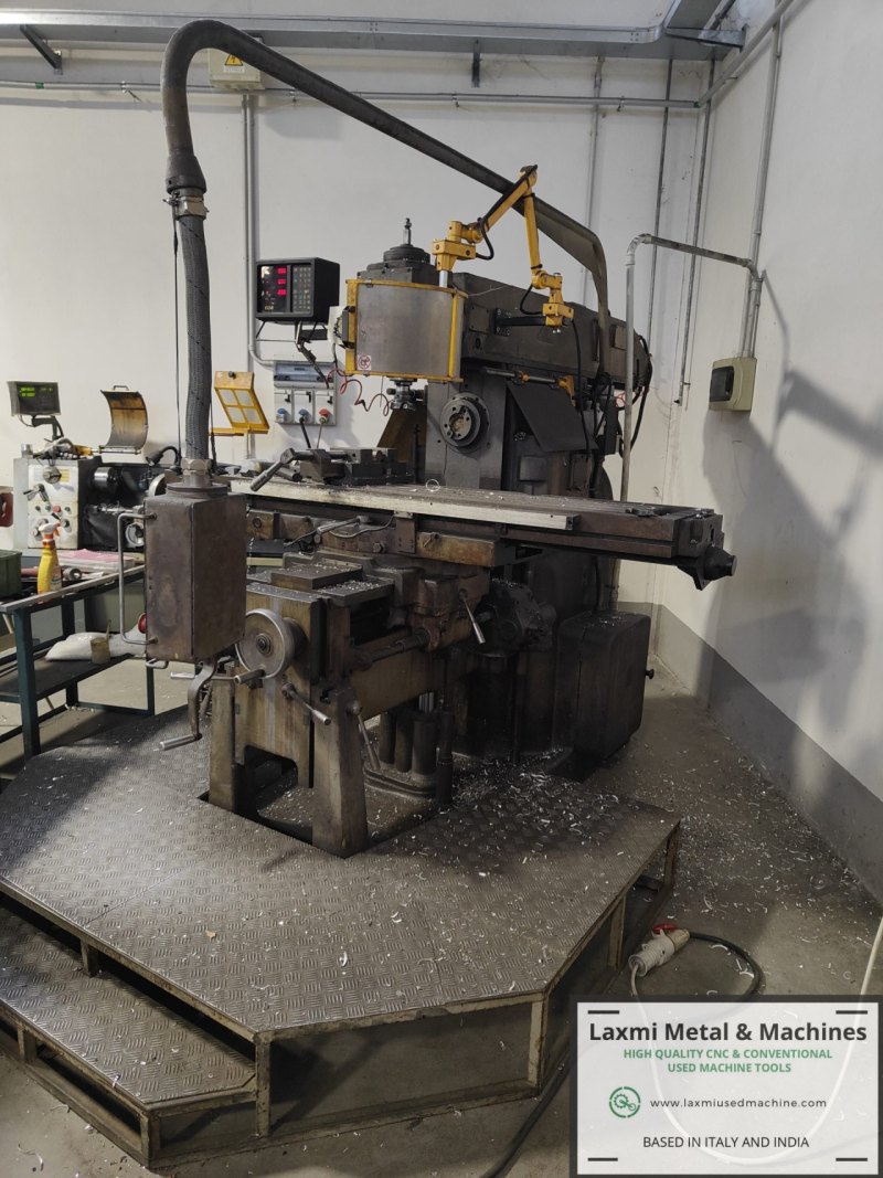 UNIVERSAL MILLING MACHINE, MECHANICY - FWA41M - Laxmi Metal & Machines, Rohtak