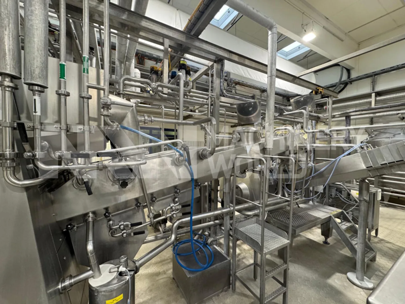 6,000kg per hour Simon Freres MD1230VR Continuous Butter Churn with Simplistock SV2 25kg Bulk Butter Packer - 4