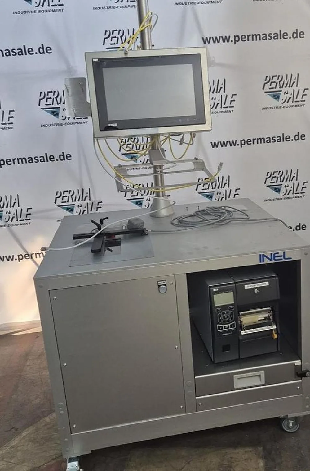 INEL Aggregationsstation MAS-B1 mit Zebra ZT410